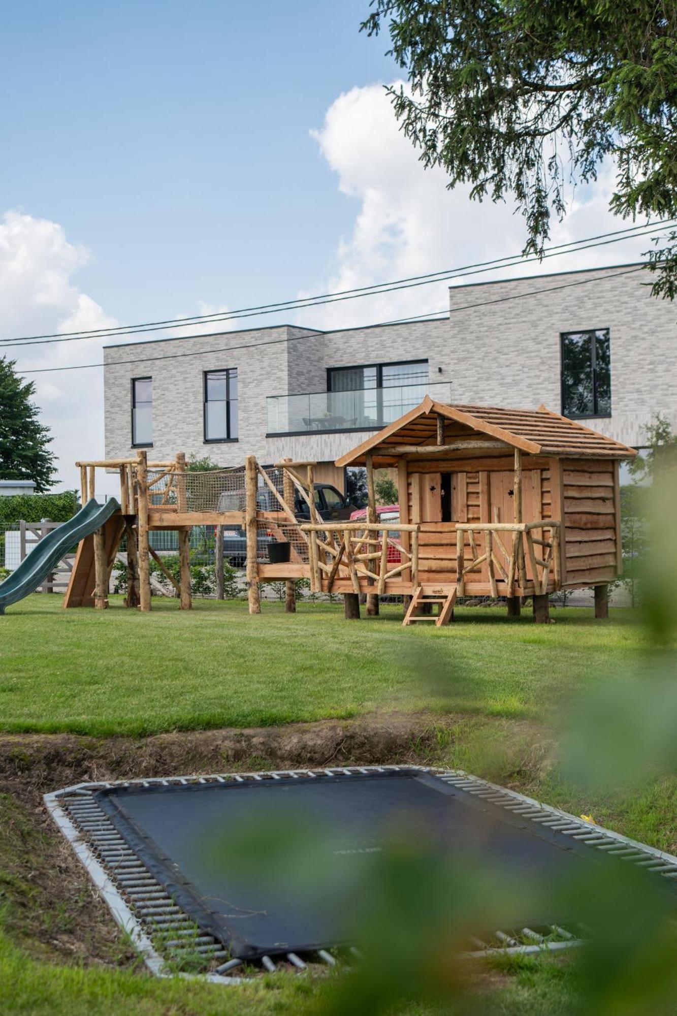 Nieuw - De Grenspaal West 6P 5 Min Maastricht - Sauna - Laadpaal Villa Riemst Eksteriør billede